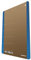 DONAU LIFE 2710001FSC-10 Klemmbrett/ Schreibbrett/ Clipboard/ Klemmbrettmappe A4 Hart-Karton/Pappe mit Metallclip/ Starke Klemme mit abgerundeten Ecken| Farbe - Blau/ ideal für Büro Schule und Zuhause