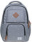 KAUKKO Schöner und durchdachter Rucksack mit Laptopfach für 15 Zoll Schule Uni 22L, Grau Jnl-k8008-1-09, one size, Tagesrucksack