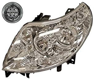 DM Autoteile Hauptscheinwerfer Scheinwerfer Frontscheinwerfer links H1/H7 mit Motor passt für Ducato Pritsche/Fahrgestell, Ducato Bus, Jumper Kasten 11-14