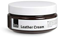 Lutz Crème pour cuir, Crème rajeunissante pour cuir, restaurer des chaussures en cuir, sacs, vestes, fabriqué en Europe (106 - Marron foncé)