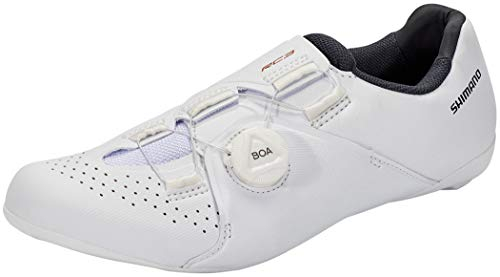 Shimano Unisex Zapatillas C. RC300 Fahrradschuh, Blanco, 42 EU