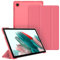 Fintie Funda Compatible con Samsung Galaxy Tab A8 10.5 (2021) - Carcasa Trasera Transparente Mate con Auto-Reposo/Activación para Modelo SM-X200/X205, (Rosa)