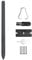 Replacement S Pen Stylus Pen with 5 Tips for Samsung Galaxy Tab S6 Lite 10.4 SM-P610, SM-P615, Tablet Stylus. (Black)