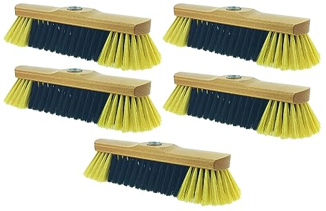 2 x Stubenbesen 28 cm breit, mit Gewinde