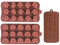 Molde de silicona para Halloween, 3 unidades, RUNEAY Pralinenform Silicona, Chocolate, Halloween, caramelos, calabaza, fantasmas, Halloween, molde de silicona para dulces, chocolate, gelatina,