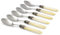 Rivadossi Sandro 4306CUT12 Posate, Acciaio Inossidabile, Avorio
