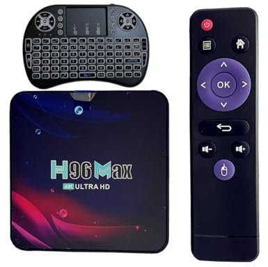 4G 32G H96 Max V11 Android 11 TV Box RK3318 2.4G/5G WiFi USB3.0 BT4.0 Supporto 4K HDR H.265 Box con tastiera i8