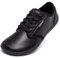 HOBIBEAR Chaussures Unisexe Larges Pieds Nus pour Hommes Femmes Baskets minimalistes Zero Drop Chaussures (Noir,EU 42)