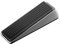 Architectural Hardware - Heavy Duty Zinc Door Stopper with Rubber Anti Scuff Grips - Metal & Rubber Wedge Door Stoppers for Bottom of Door - Modern Door Stops - Doorstop Jam Door Wedge