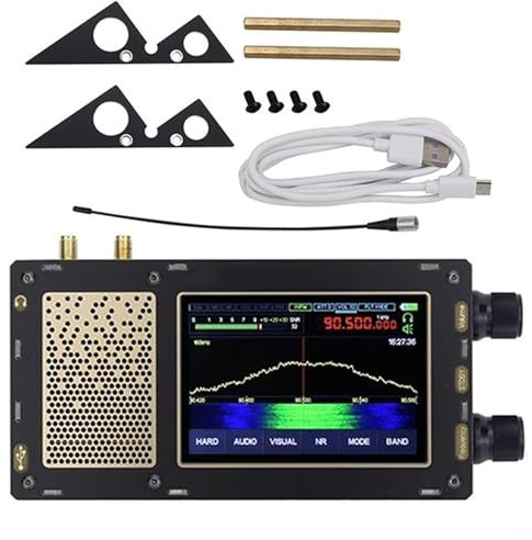 SPORTARC Malachite DSP Receiver S DR V3 1.10D Tragbares Radio Malachite Firmware Enhanced 50KHz-2GHz DSP-Empfänger