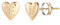 TINGN Geschenke für Mädchen, Ohrringe Silber 925 Damen Gold Herz Ohrringe Kinder Medizinische Ohrstecker Ohrschmuck Silver Earrings Kinderschmuck Personalisierte Geschenk für Mädchen 5 6 7 8 9 Jahre