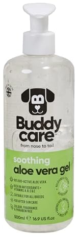 Buddycare Beruhigendes Aloe Vera Gel für Hunde (500 ml)
