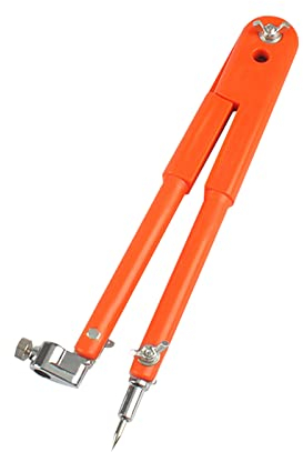 Professioneller Zirkel für Tischler, 25/40 cm, großer Durchmesser, verstellbare Trennwände, Markierungs- und Anreißbleistift, Zirkel, Zeichenstift, Kompass, Holzbearbeitung