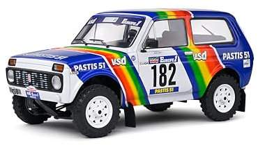 Solido1:18 Lada Niva Paris-Dakar 182 weiß