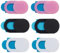 6 Pcs Webcam Cover Slider, Ultra Thin Design Web Camera Cover Slide for Laptop, Desktop, PC, Tablet, Smartphone and More