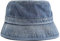 Sombrero de mujer con estampado de sol y pescador de doble cara, gorra de béisbol con cuerda, azul, Talla única