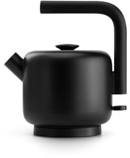 Fellow Electric Clyde Kettle - 1.5 Liter Capacity - Modern Twist On Stovetop Design, All-Purpose, Stainless Steel - Warm Water for Ramen, Oatmeal, Tea, Coffee & more - Large Capacity, UK Type G Plug