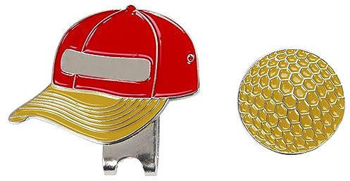 Qaonsciug Kreative Clips Ersatz Golfbälle Marker Magnetische Clip Für Handschuhe Hüte Tasche Visiere Gürtel