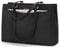 LOVEVOOK Laptoptasche Damen 15,6 Zoll, Leicht Aktentasche Arbeitstasche Handtasche Groß, Elegant Laptop Bag Business Shopper Tasche Lehrertasche Schultertasche Women für Uni Schule Büro, Schwarz