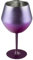 Copas de vino personalizadas grabadas de acero inoxidable, copas personalizadas para añadir tu texto de imagen, tallo portátil de acero inoxidable con tallo para fiesta en la piscina (morado)