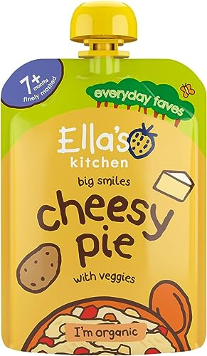 Ella's kitchen Cheesy Pie with Veggies 7+ Months 130g