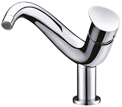 Design Einhebel Armatur Waschbecken Waschtisch Waschschale Sanlingo Chrom ISEO Horn