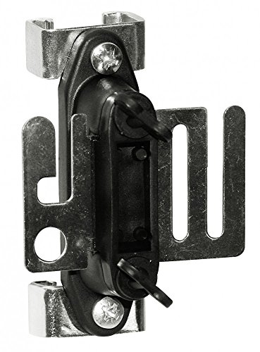 Kerbl 3 Stück T-Pfahl Bandtorgriffisolator Profi-Set 2 Isolatoren 4 Universalklammern