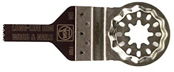 FEIN 63502184250 E-Cut Long-Life-Sägeblatt, 30mm x 10mm, à 50 Stk, schwarz/silber, Stück