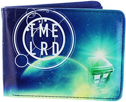 Doctor Who Green Fashion Cosmos Bi-Fold Wallet