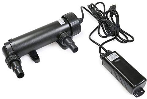 OXYFUL 9W UV Ultraviolet Light Clarifier Filter – 20 Non-Submersible Lamp for Koi Ponds, Fish Tanks, and Aquariums