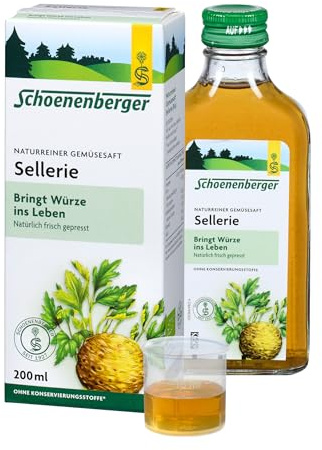 Salus 100% Pure Organic Celery Fresh Plant Juice 200 ml