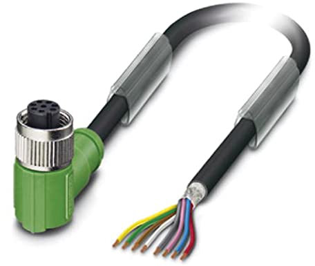 Phoenix 1522930 - Cable sac-8p-5,0-pur/m12fr SH