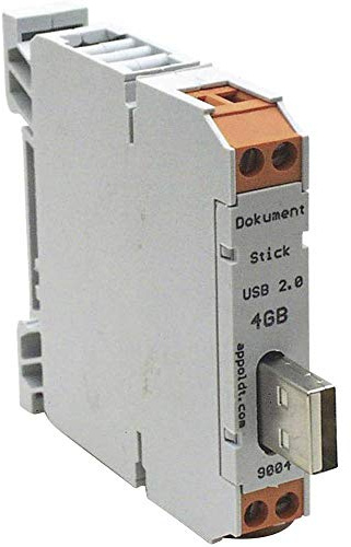 Appoldt USB-Stick für Hutschiene 1 St. USB2.0-8GB-A IP54