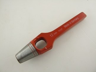 Locheisen Lochstanze Locher Henkellocheisen Ösen 12mm