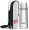Milton Vacuum Flask for Hot Drink 350 ml (12 oz), Stainless Steel Double Walled Insulated Water Bottle for 24 Hour Hot and Cold Drinks with Cover, Leak Proof, BPA Free, Thermosteel Plain Lid