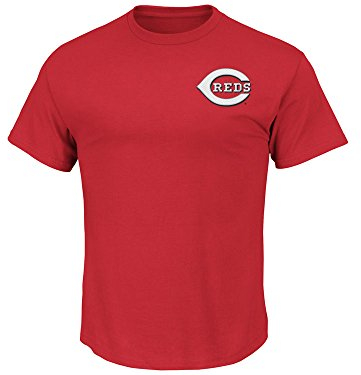 Majestic MLB T-Shirt Cincinnati Reds Baseball Wordmark (M)