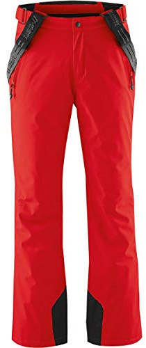 Maier Sports Anton 2 Men's Ski Trousers, Red (Fire), 23