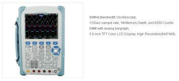 GOWE Handheld Portable Multimeter Oscilloscope DDigital Handheld Oscilloscope/Multimeter