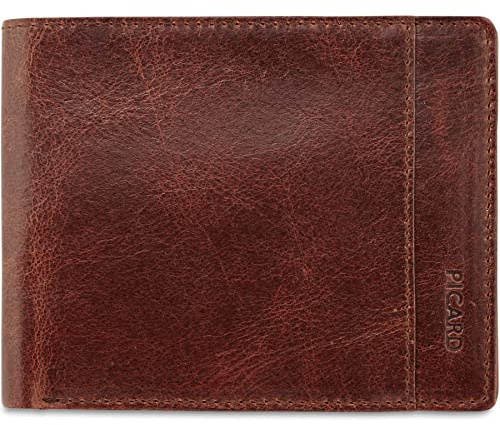 Picard Herren Portemonnaie Buddy 1 aus Büffelleder OneSize | mit Offen | Portemonnaie | Alltag
