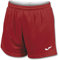 Joma Femme Shorts, Ajustement, Élastique, Polyester, Rouge, XS