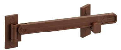 THIRARD - Entrebailleur de Fenêtre - Accessoire Pratique pour Aérer - Fixation Sans Percer - 14 Positions de Verrouillage - Adaptable sur 1 ou 2 Vanteaux - Gris