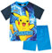 Pokemon Schlafanzug Jungen | Pikachu Pyjama Kurz Blau 128