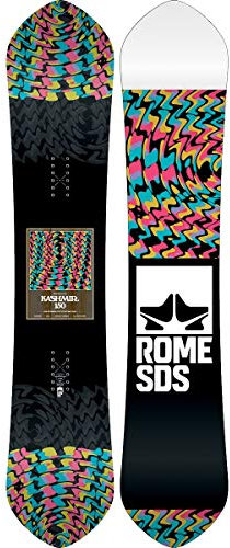 Rome Snowboards Damen Kaschmir Snowboard, Schwarz/Mehrfarbig, 146