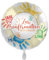Unbekannt 1 Folienballon Konfirmation Hände Wünsche bunt 45 cm ungefüllt Ballongas geeignet