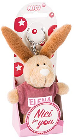 NICI 44613 Porte-clés en forme de lapin avec t-shirt 10 cm