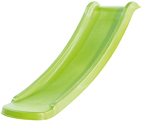 AXI Sky120 Toboggan Vert Clair - 118 cm | Élément complémentaire pour Aire de Jeux/Maison de Jeu Enfant | Toboggan pour Hauteur de Estrade 60 cm