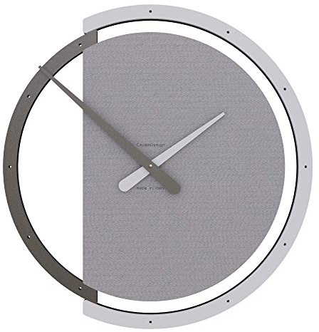 CalleaDesign 45 cm Zaki Nadelstreifen Wanduhr