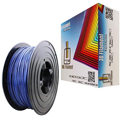 OWL-Filament 3D-Drucker PLA 1,75mm 1kg Spule Rolle (Saphirbalu)