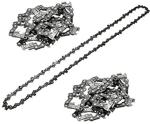 3PCS 22 Inch Chainsaw Chains Replacement Semi Chisel Saw Part Wood Cutting Saw Chain (22''L 0.325'' .058 Gauge 86DL)