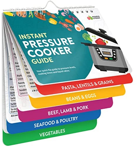 Instant Pot Magnetic Cheat Sheet Magnet - Instant Pot Accessories - Cookbooks Pressure Cooker Cooking Guide - 7”x 6” Instapot Booklet - Instantpot Cooking - Kitchen Gifts for Women - Kitchen Gadgets